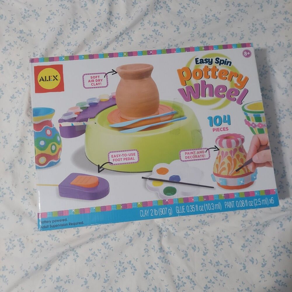 ALEX Toys Artist Studio Easy Spin Pottery Wheel